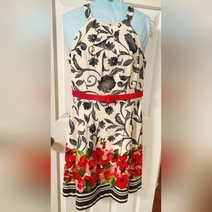 Eliza J floral  dress size 10